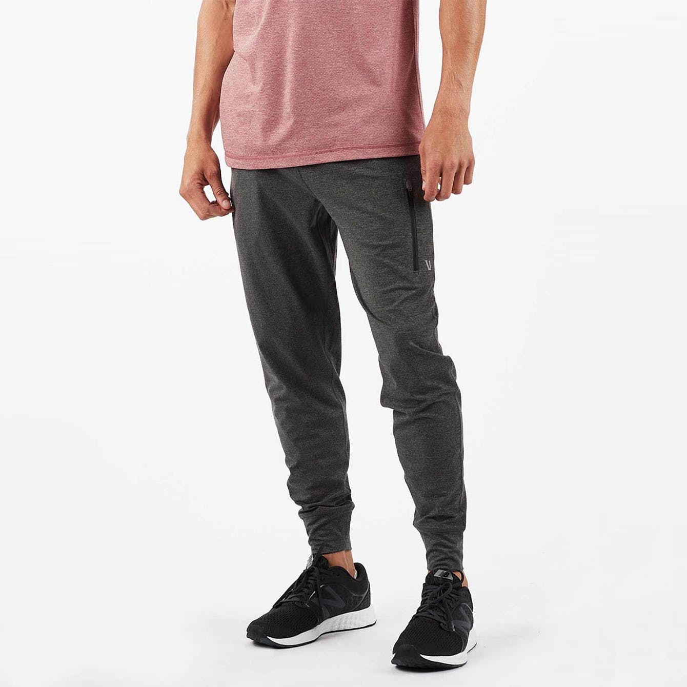 Vuori Sunday performance joggers Charcoal Heather store Medium